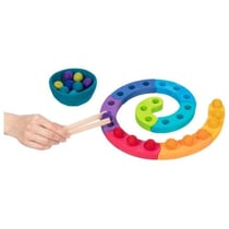 Jeu de tri des couleurs -Spirale - Jouet créatif et éducatif