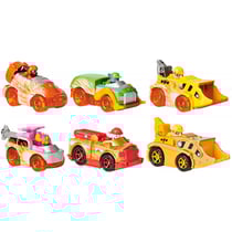 Coffret 6 vehicules spark en metal pat patrouille : marcus chase stella ruben zuma rocky - voiture miniature - spin master 20127747