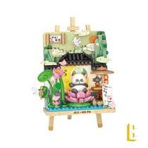 Le Tableau - Le Lotus Et Le Panda - Loz