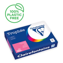 Ramette de papier FSC CLAIREFONTAINE - 250 feuilles - Fuchsia - A4 - 160 g/m²