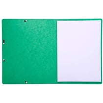 Chemise à élastique sans rabat carte lustrée 355gm2 - A4 - Vert - x 50 - Exacompta