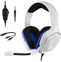 Casque gaming audio filaire COBALT blanc