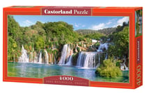 Puzzle 4000 pièces - Cascades du Parc National de Krka, Croatie - Castorland