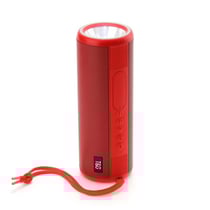 Enceinte Waterproof Bluetooth Avec Lampe Torche Hifi Et Appels Mains-Libres Rouge YONIS