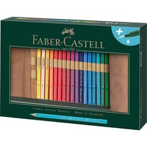 30 crayons de couleur aquarellable Albrecht Dürer trousse rouleau Faber-Castell