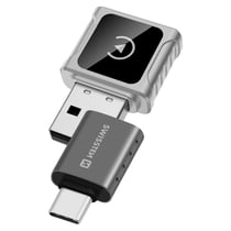Swissten Adaptateur sans fil CarLINK pour CarPlay et Android Auto / Adaptateur USB USB-C Gris