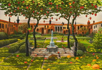 Puzzle 1500 pièces - Art Collection - Patio - Castorland