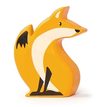 Figurine Renard en bois