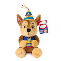 Peluche câlins Anniversaire Chase 25 cm - La Pat'Patrouille - Spin Master