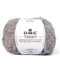 Pelote de laine layette TEDDY - DMC 312 Gris