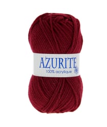 Pelote à tricoter AZURITE de Distrifil - Laissez votre créativité briller à petit prix ! - certifié Oeko-Tex 3025 Bordeaux