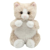 Peluche doudou chat Milo - 21 cm - Sevira Kids
