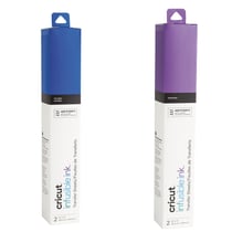 4 feuilles de transfert - Violet/ Bleu - Cricut