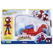 Spidey 10 cm et sa motorcycle - Hasbro