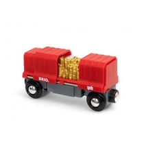 33938 Wagon Cargo Rouge - Brio
