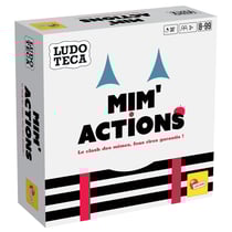 Mim'Actions - Le Jeu de Mime Fun et Défis pour Toute la Famille - Lisciani