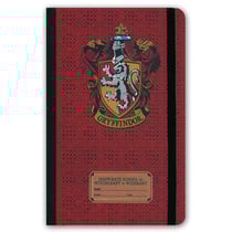 Carnet de Notes Harry Potter Blasons Maisons Poudlard - GRYFFONDOR