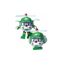 Robocar Véhicule Transformable Héli - Silverlit - Robocar Poli - Vert