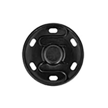 16 boutons pressions à coudre 7mm noir