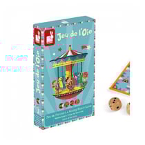jeu de l oie carrousel bois et carton