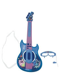 Guitare Électronique Lumineuse avec lunettes et micro Stitch
