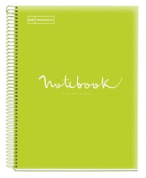 NB8 A4 160F QUADR.PP EMOTION 90G LIME