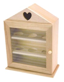 Armoire en bois pour 6 oeufs Egg Box 21 x 26 x 9 cm