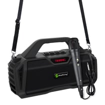 Enceinte Bluetooth Portable 20W Qualité Sonore Supérieure TWS Subwoofer Longue Autonomie Noir YONIS