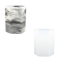 Moule en silicone 11 cm x 8 cm - Porte-stylo hexagonal