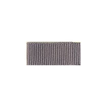 Bobine 25m galon aspect gros grain Gris 15mm