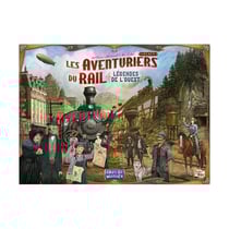 Jeu de stratégie Asmodee Les Aventuriers du Rail Legacy Légendes de l'Ouest