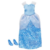 Robe de bal bleu - cendrillon - habit poupee - accessoire - vetement poupee mannequin