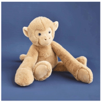 Peluche singe - Beige - 35 cm - Histoire d ours