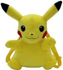 Peluche sac a dos pokemon : pikachu 36 cm - peluche licence
