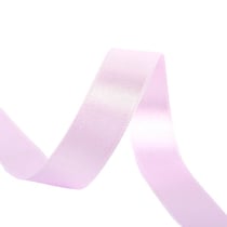 Bobine 40m ruban satin double face fabriqué en France rose