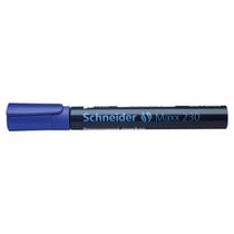 Marqueur permanent pointe ogive 1-3 mm - SCHNEIDER - Bleu - Maxx 230