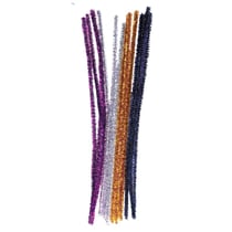 MégaCréa DIY - Pompons et chenilles métallisées 47 pièces