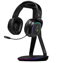 Support pour Casque/Micro-Casque - K-STAND HYDROGEN - 2 ports USB - Noir