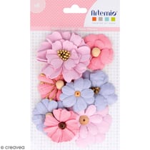 Fleurs en papier Artemio - Lovely Swan - 8 pcs