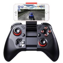 Manette Jeu Android iOs Gamepad Portable 12 Boutons Joysticks Bluetooth Noir YONIS