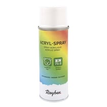 Spray acrylique, blanc, Boîte 200ml