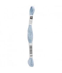 Fil à broder mouliné Uni - Rico Design 121 Bleu