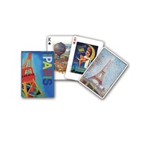 Jeu de 55 cartes - theme Esprit de Paris