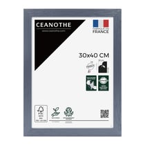 Cadre photo Karma gris bleuté 30x40 cm