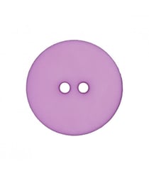 Carte de 2 boutons Polyester Rond 2 trous 23mm - Prym - certifié Oeko-Tex Lilas Violet
