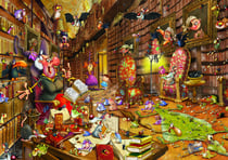 Puzzle 1500 pièces - François Ruyer - Sorcière à la Bibliothèque - Grafika