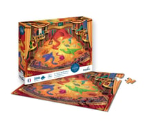 Puzzle 200 pièces – le trésor des dragons - Sentosphere - Rouge