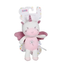 Peluche - Petits musicaux les ptits féeriques licorne - 17 cm