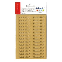 Set 112 étiquettes kraft autocollantes - Artemio