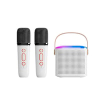 Avizar Enceinte Bluetooth 5.3 Mini Karaoké Modèle Taylor Blanc